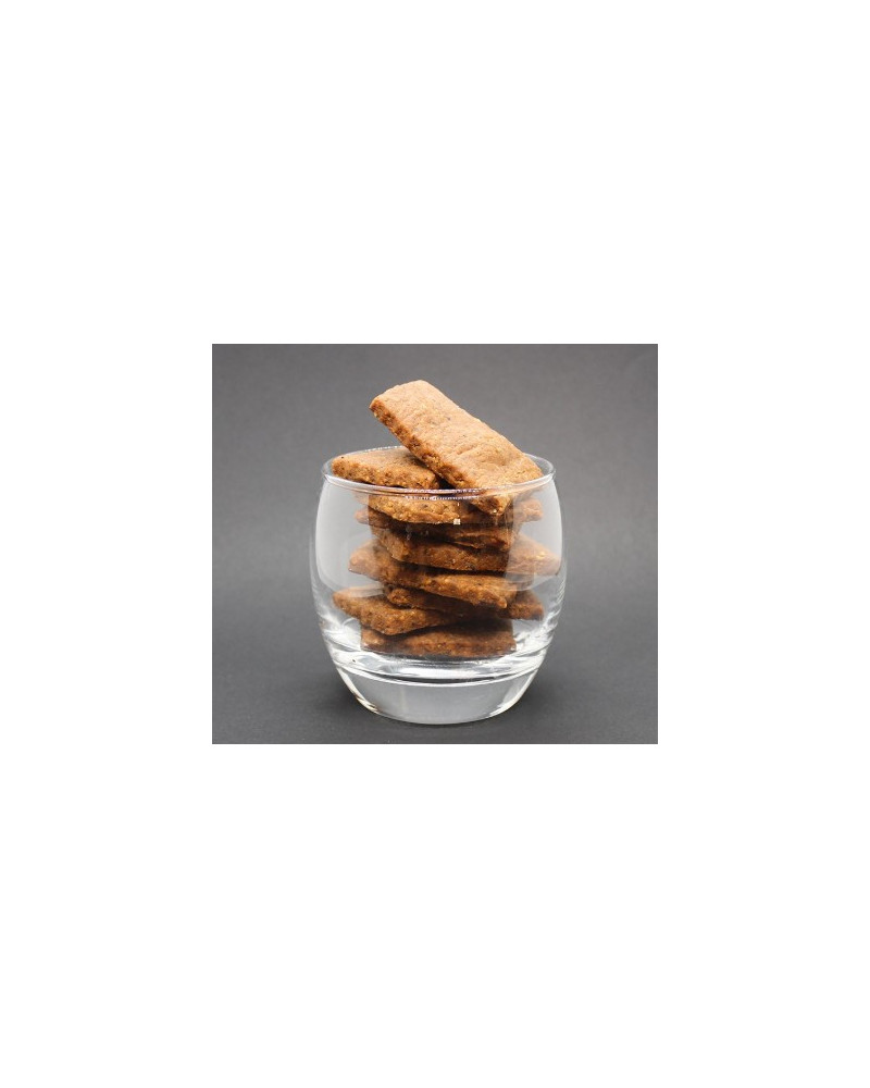 Crackers parmesan tapenade sachet de 110 gr. - Le petit biscuitier