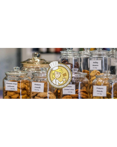 Crackers parmesan tapenade sachet de 110 gr. - Le petit biscuitier