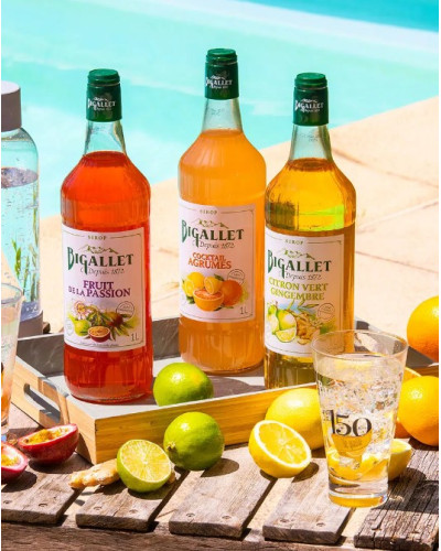 Sirop fruit de la passion 1L Maison Bigallet