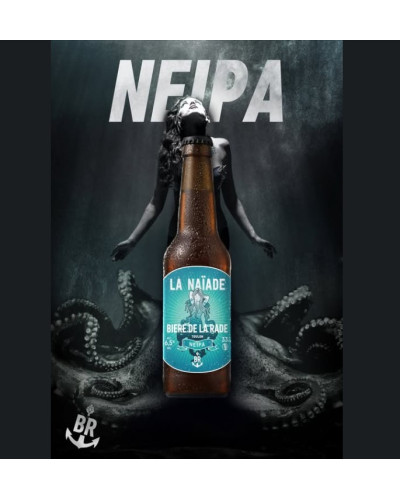 Bière de la rade la Naïade 33 cl  - Neipa New England