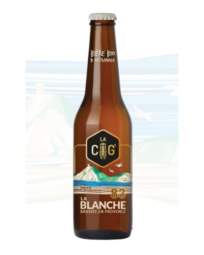 La Cig Bière blanche 75 cl bio